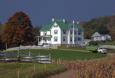 Shawsville Farm House: Montgomery County