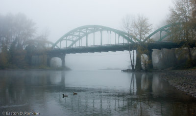 Bridge over the Clackamas River