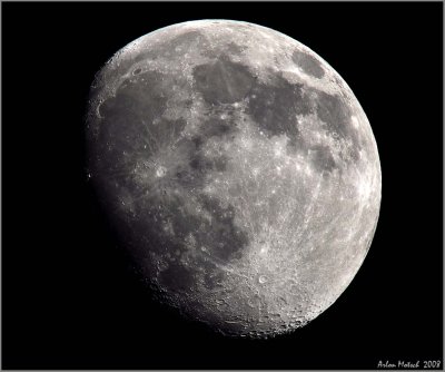 moon reduced 50% Nikon D90 live view