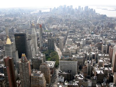 View of Lower Manhattan