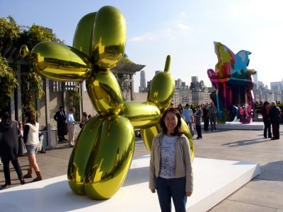Balloon Dog (at Met)