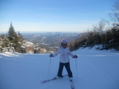 On Whiteface with Layla!
