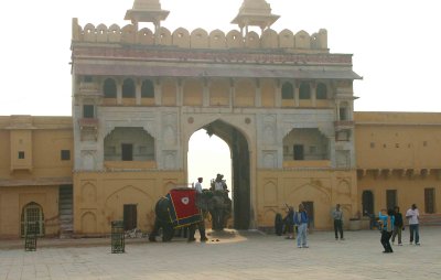 Entering The Fort
