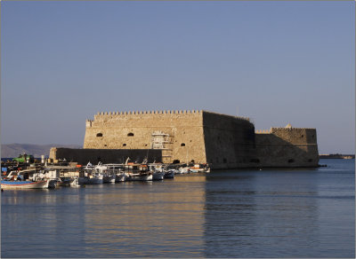 Heraklion, Venetian harbor and fort Koules #20