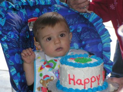 My first birthday cake