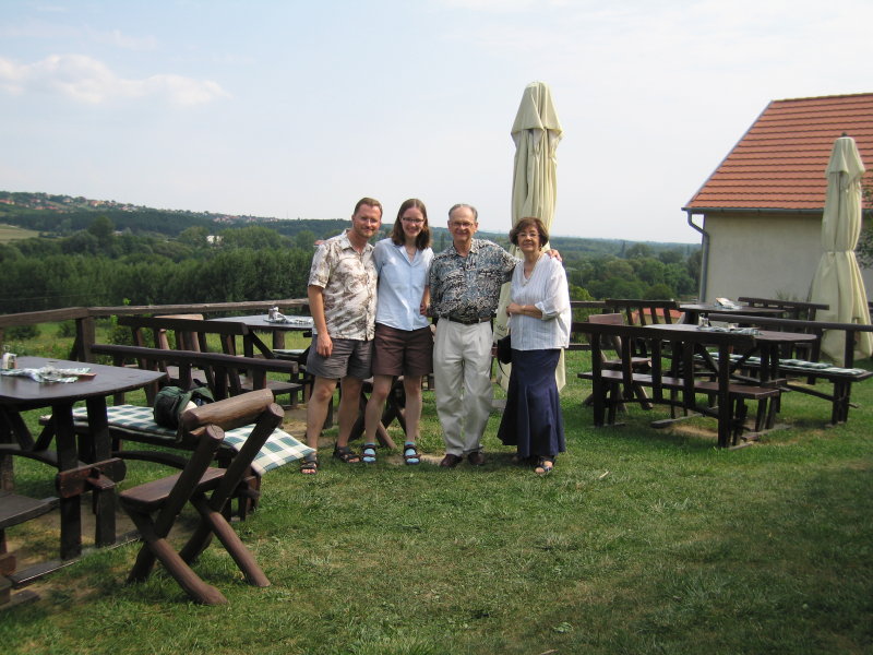  After lunch near Heviz, en route to Sumeg.