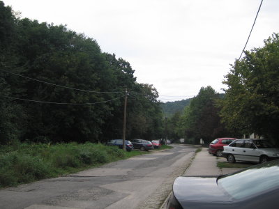Back in Buda -- our street!