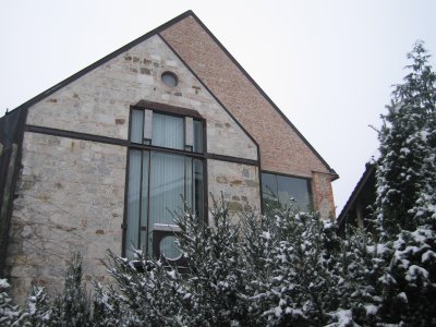 A modern addition to Ljubljana Castle.