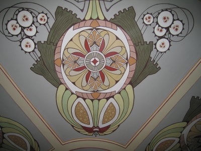  detail from the Art Nouveau Museum