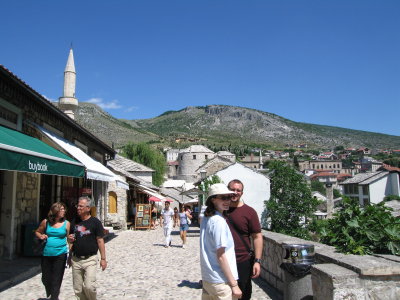  Janet and Ken in Mostar old town