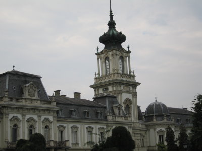  The palace at Keszthely, on Lake Balaton.