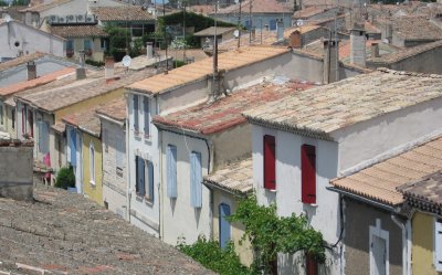 Quiet streets in Aigues Mortes