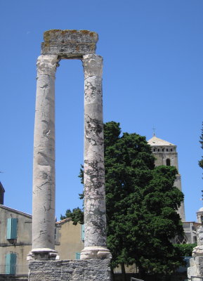 Roman theatre remnants, Arles