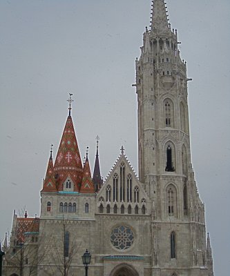 Matyas templom with no scaffolding!