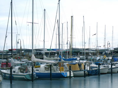 The marina, near the fishmongers