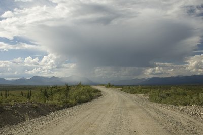 Rain on Denali Hwy