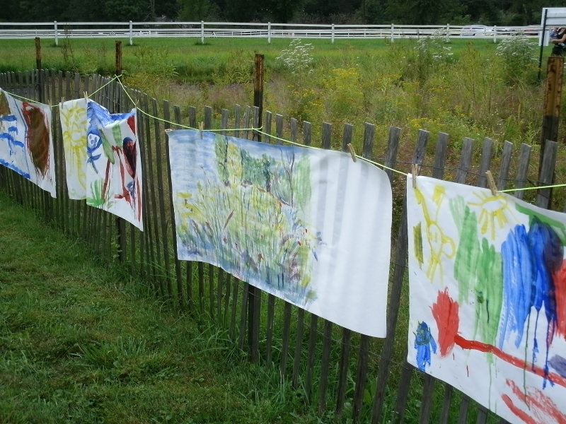 Paintings At The Garden