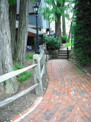 Side Alley at the Village
