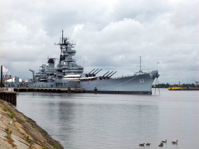 Battleship New Jersey Camden Docks