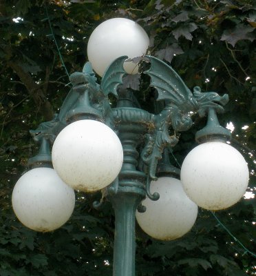 Dragon Lamp In Lambertville