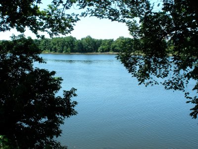 View of the Deleware River from the Park