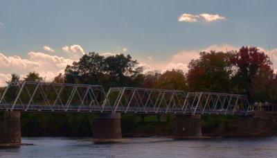 Washinton Crossing Bridge.