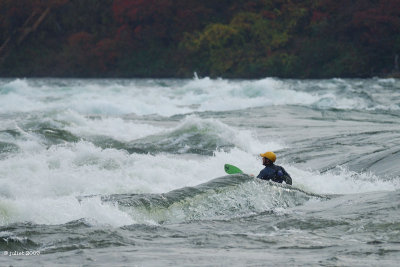 Fall kayaking