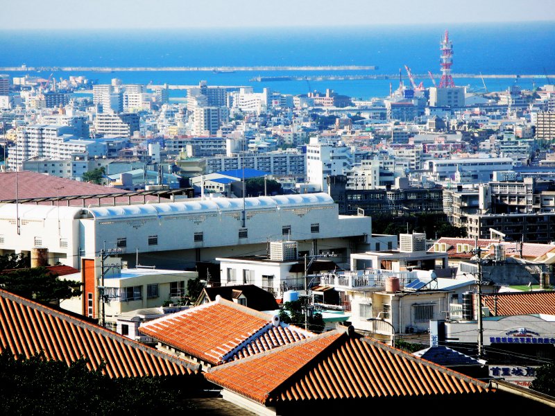  A Section of Naha City