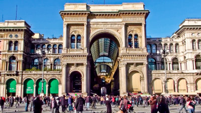 Galleria Vittorio Emanuele (Shopping Mall), Milan, Italy
