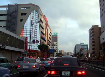 Okinawa's Route 58 Naha City Area