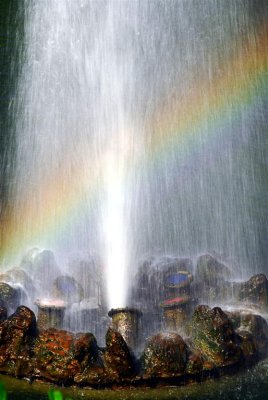 Fountain Base & Rainbow