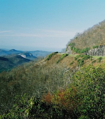 The Blue Ridge Parkway, NC.