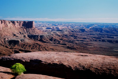 Green River Overlook, Island  in the Sky, Canyonlands Nat'l Park.