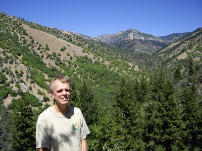 Tom in Green Canyon. (digital photo by Jacqueline Nelson)