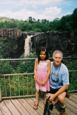 6) Eric and Christina at Pigeon Falls, MN