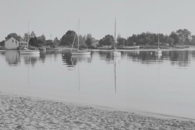 The harbour at Grand Marais, Michigan (7/10)