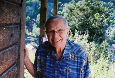 (1-4) Tom Nelson Sr. at his childhood home in Park City, Utah. (8/10)