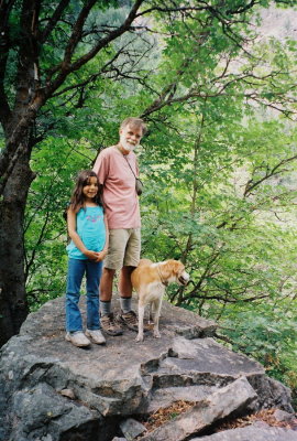 2) Brother Eric w. Christina and Ruby.