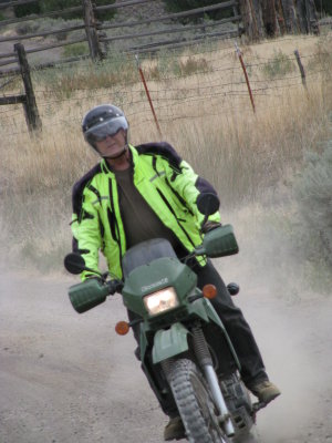 Andy and the mighty KLR