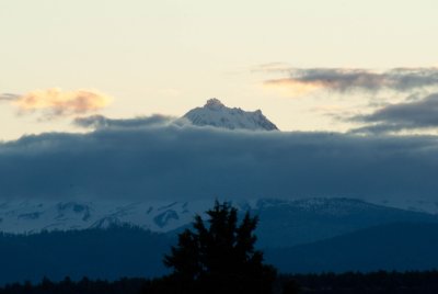 Mt. Jefferson at dusk