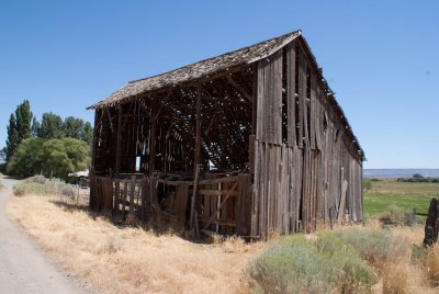 Barn and Sky