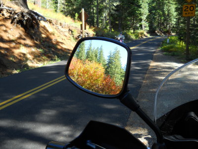 Leaf Peeping in the Rearview