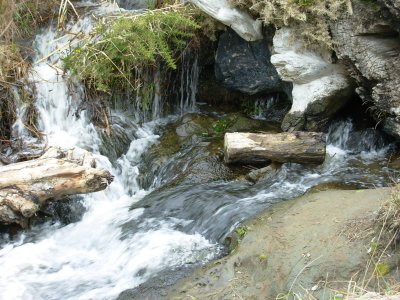 Water Fall at Whiskey Run Rd. Park 2-23-08.