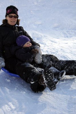 Mom and Charlie Go for a Ride