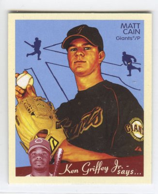 2008 Goudey Mini Red Back