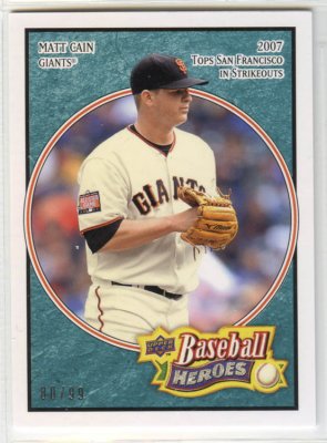 2008 Heroes Sea Green Numbered
