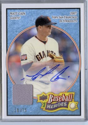 2008 Heroes Light Blue Jersey Auto Numbered
