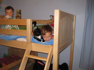 All 3 in the new bunk bed.jpg