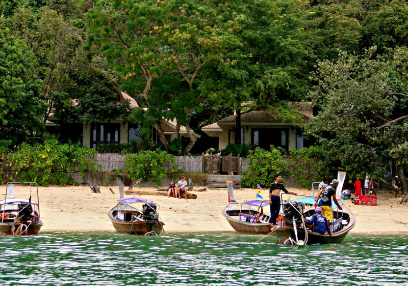 Phra Nang Beach, close up