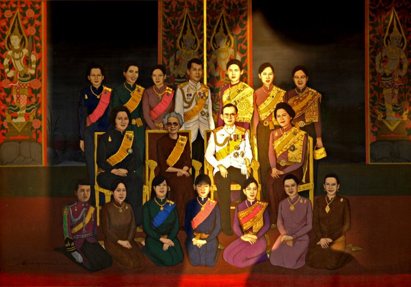 Portrait of the royal family